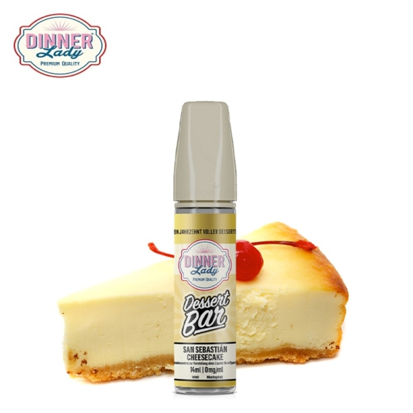 Dinner Lady Dessert - San Sebastian Cheesecake - Aroma 14 ml